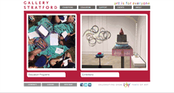 Desktop Screenshot of gallerystratford.on.ca